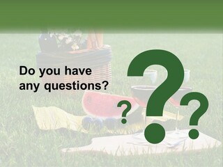 Melon Carrying Grass PowerPoint Template