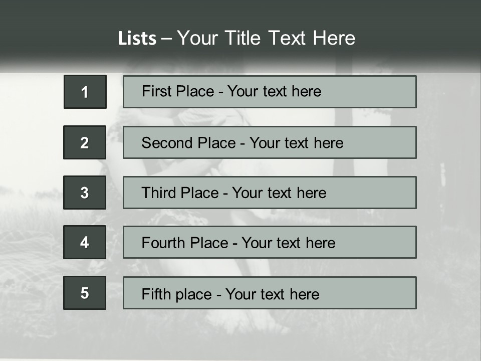Adult Love Happy PowerPoint Template