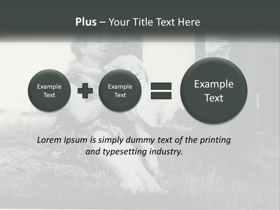 Adult Love Happy PowerPoint Template