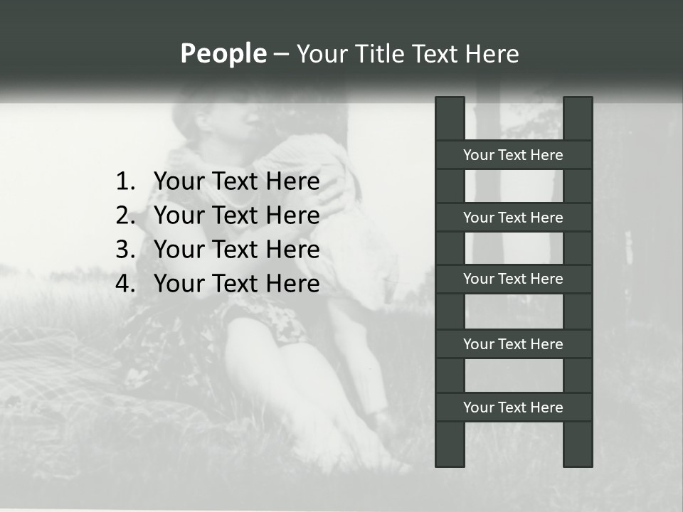 Adult Love Happy PowerPoint Template