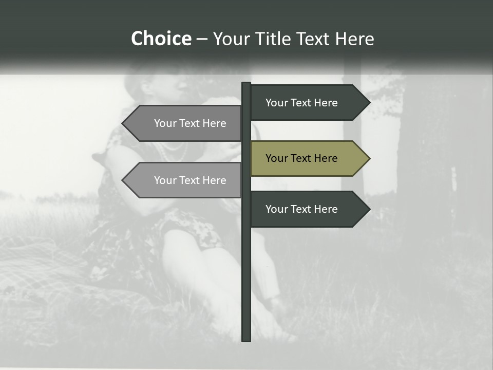 Adult Love Happy PowerPoint Template