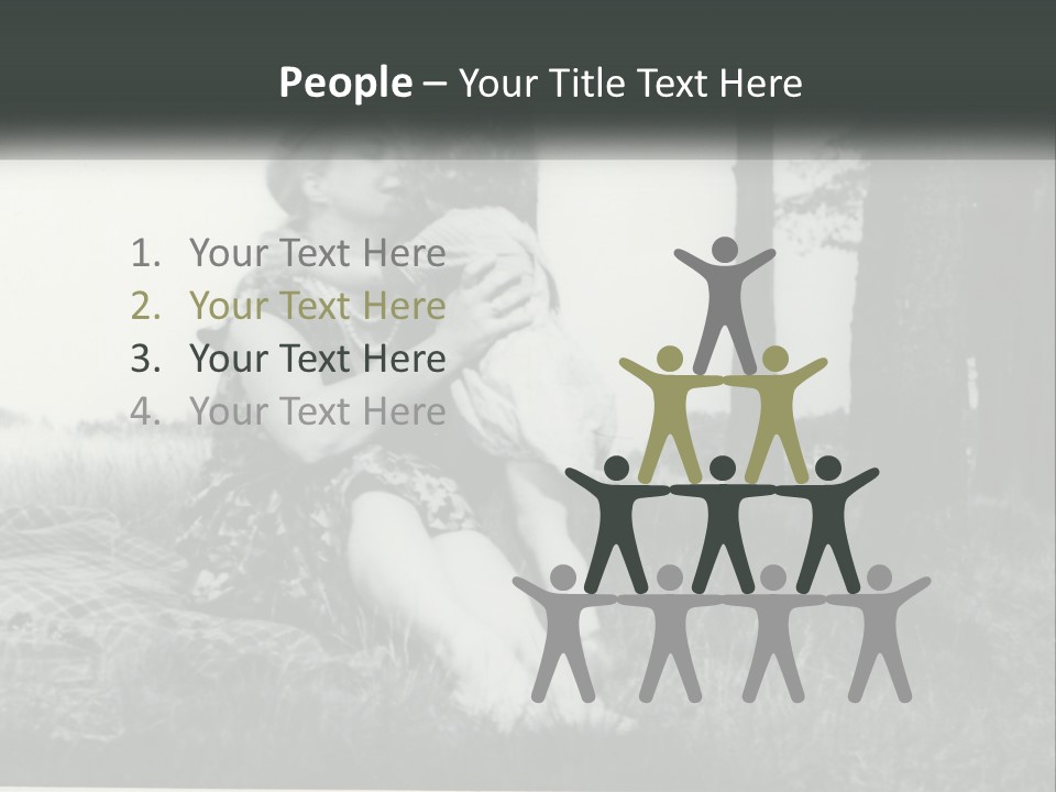 Adult Love Happy PowerPoint Template