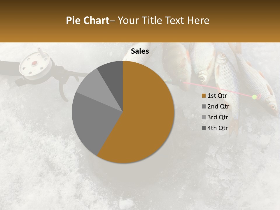 Snow Ice River PowerPoint Template