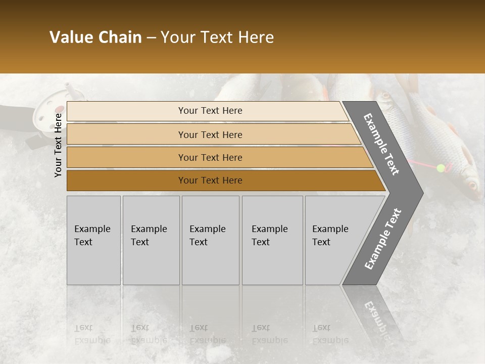 Snow Ice River PowerPoint Template