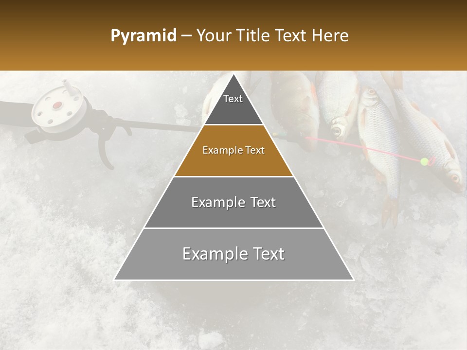 Snow Ice River PowerPoint Template