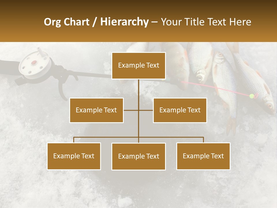 Snow Ice River PowerPoint Template