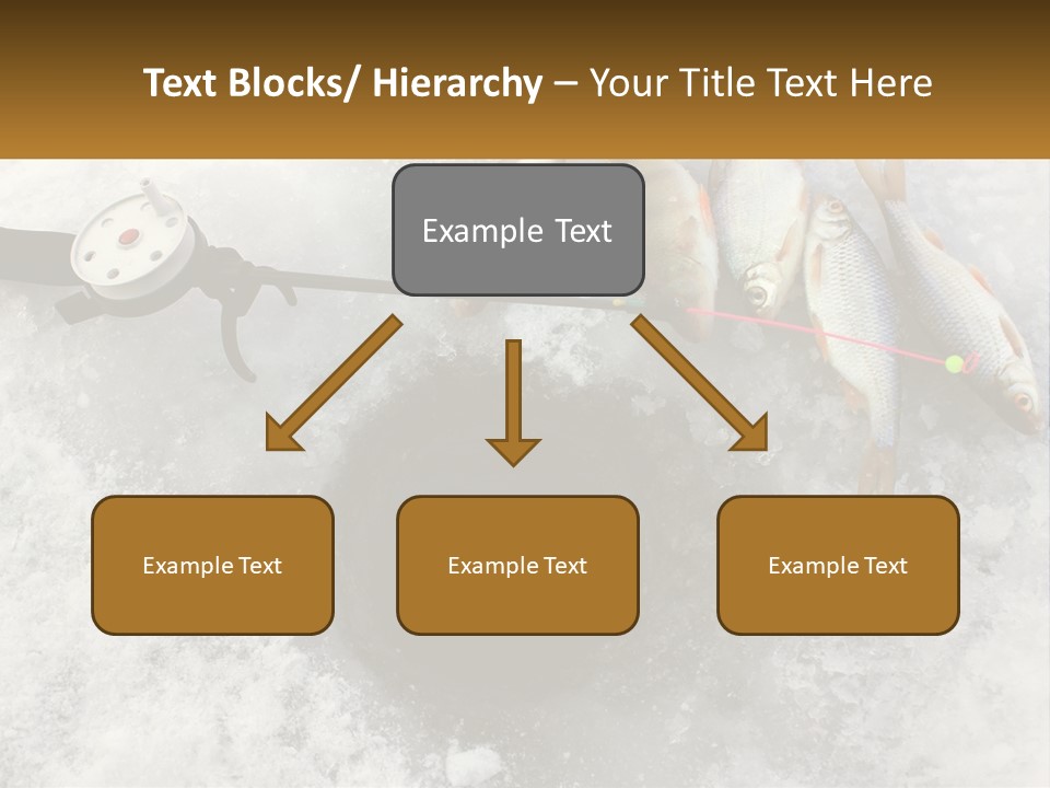 Snow Ice River PowerPoint Template