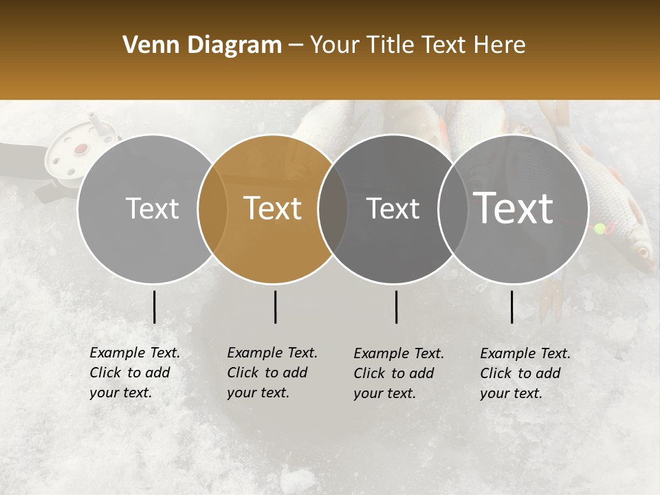 Snow Ice River PowerPoint Template