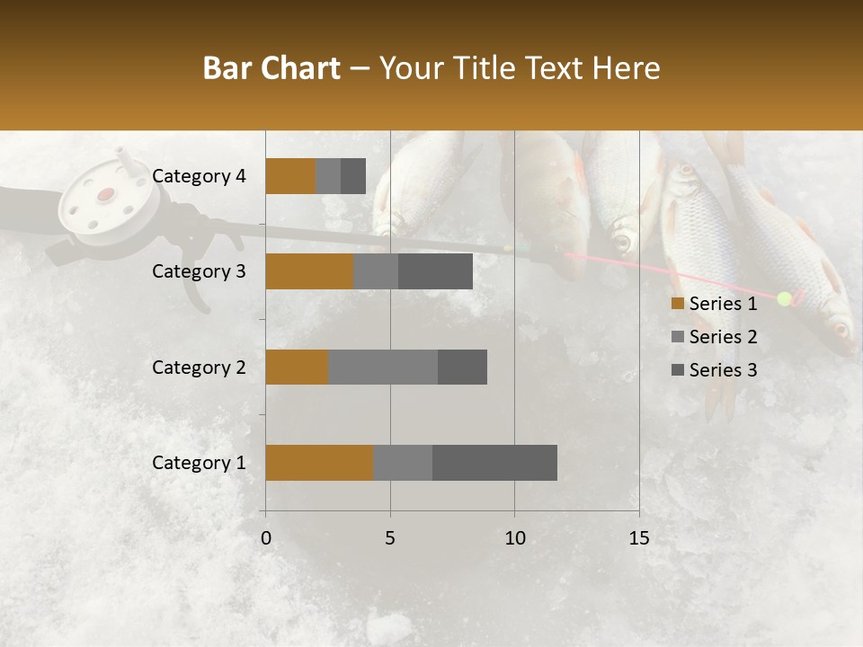 Snow Ice River PowerPoint Template