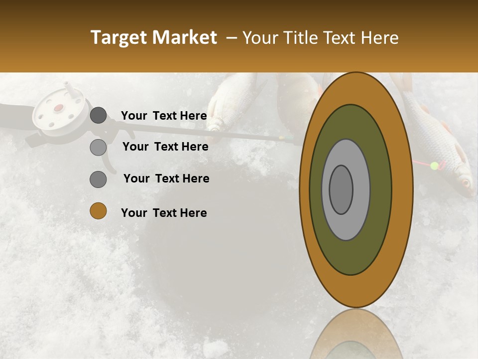 Snow Ice River PowerPoint Template