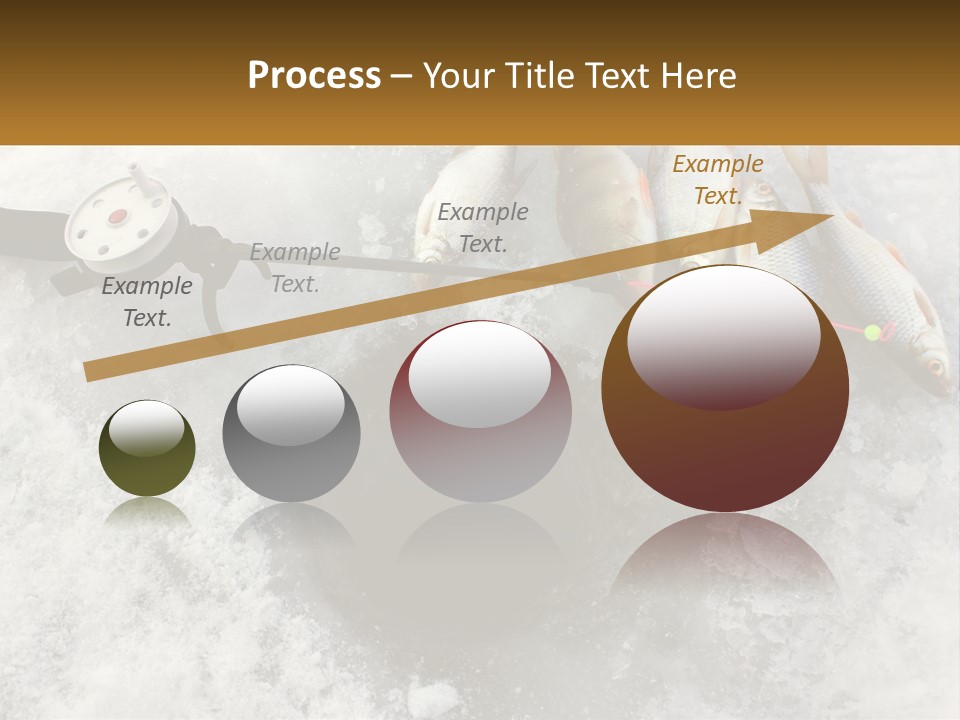 Snow Ice River PowerPoint Template