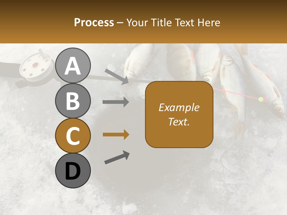 Snow Ice River PowerPoint Template