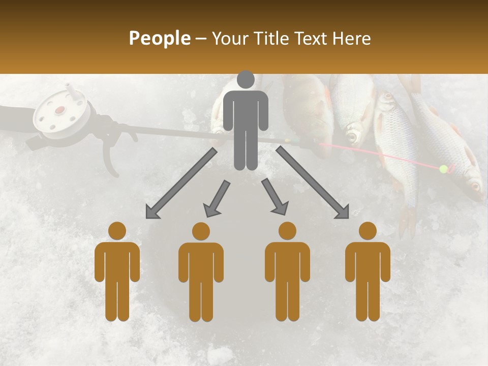 Snow Ice River PowerPoint Template