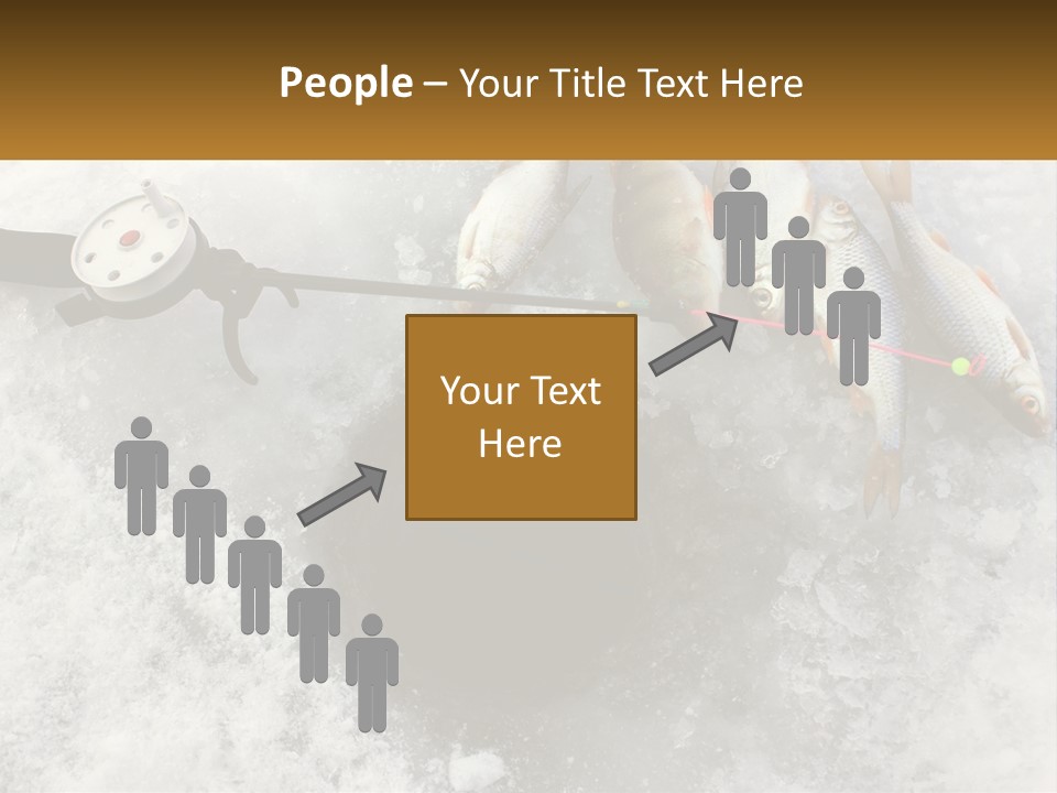 Snow Ice River PowerPoint Template