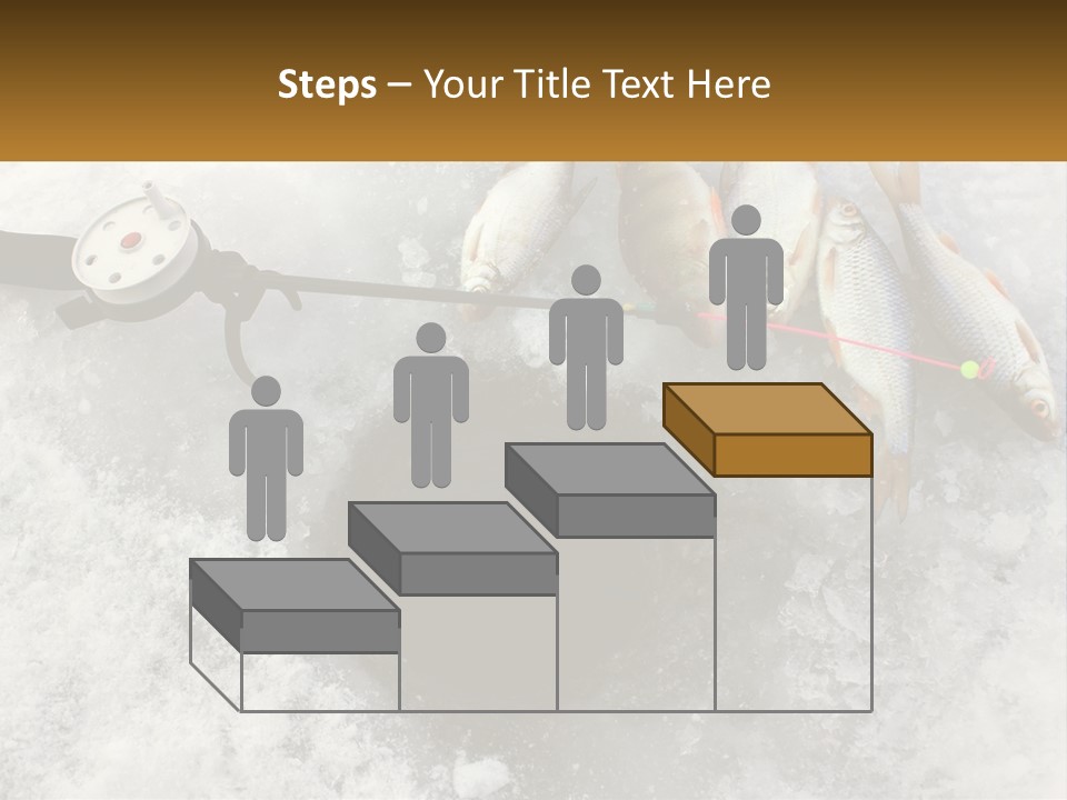 Snow Ice River PowerPoint Template