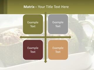 Provence Cooking Round PowerPoint Template