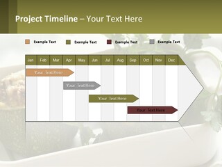 Provence Cooking Round PowerPoint Template