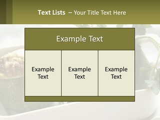 Provence Cooking Round PowerPoint Template