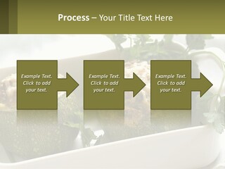 Provence Cooking Round PowerPoint Template