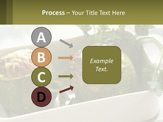 Provence Cooking Round PowerPoint Template