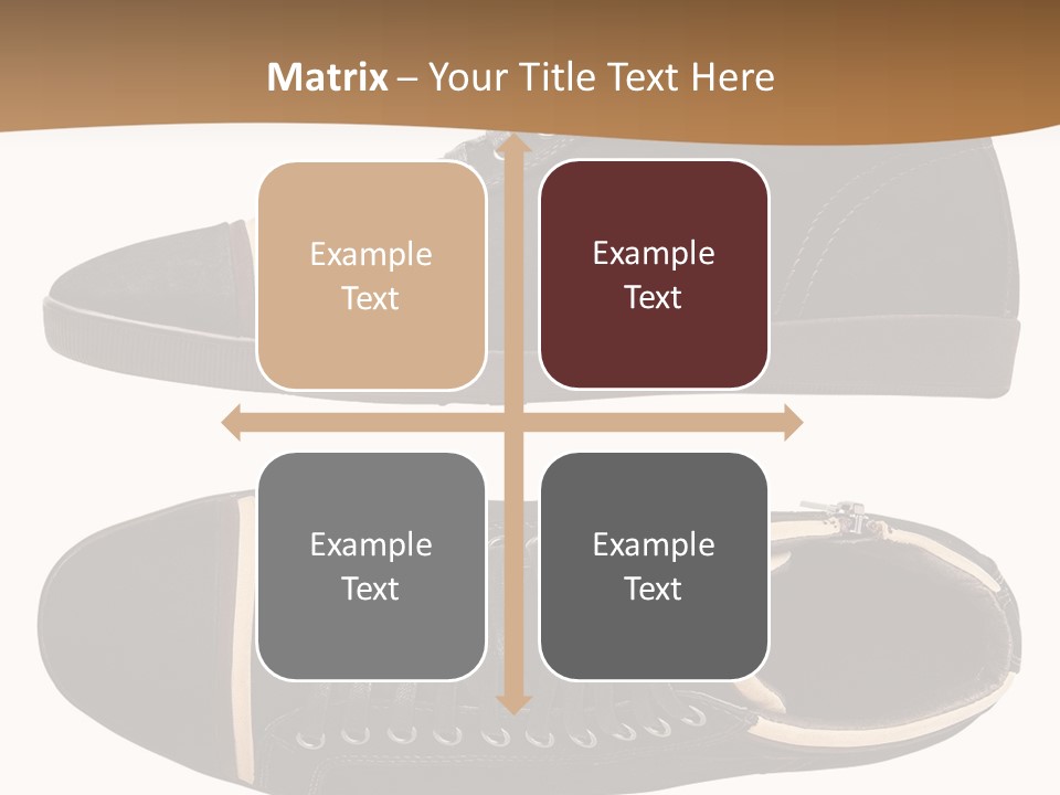 Closeup Trendy Colour PowerPoint Template