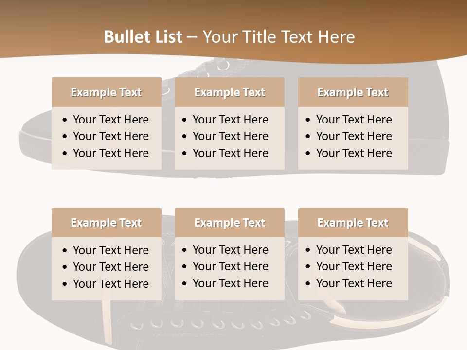Closeup Trendy Colour PowerPoint Template