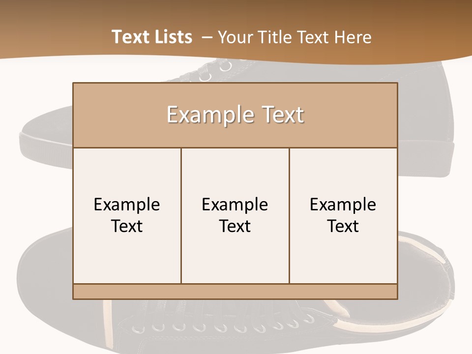 Closeup Trendy Colour PowerPoint Template