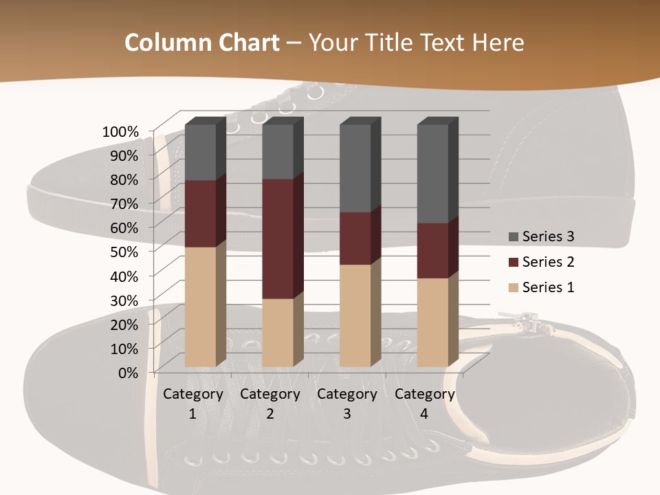 Closeup Trendy Colour PowerPoint Template