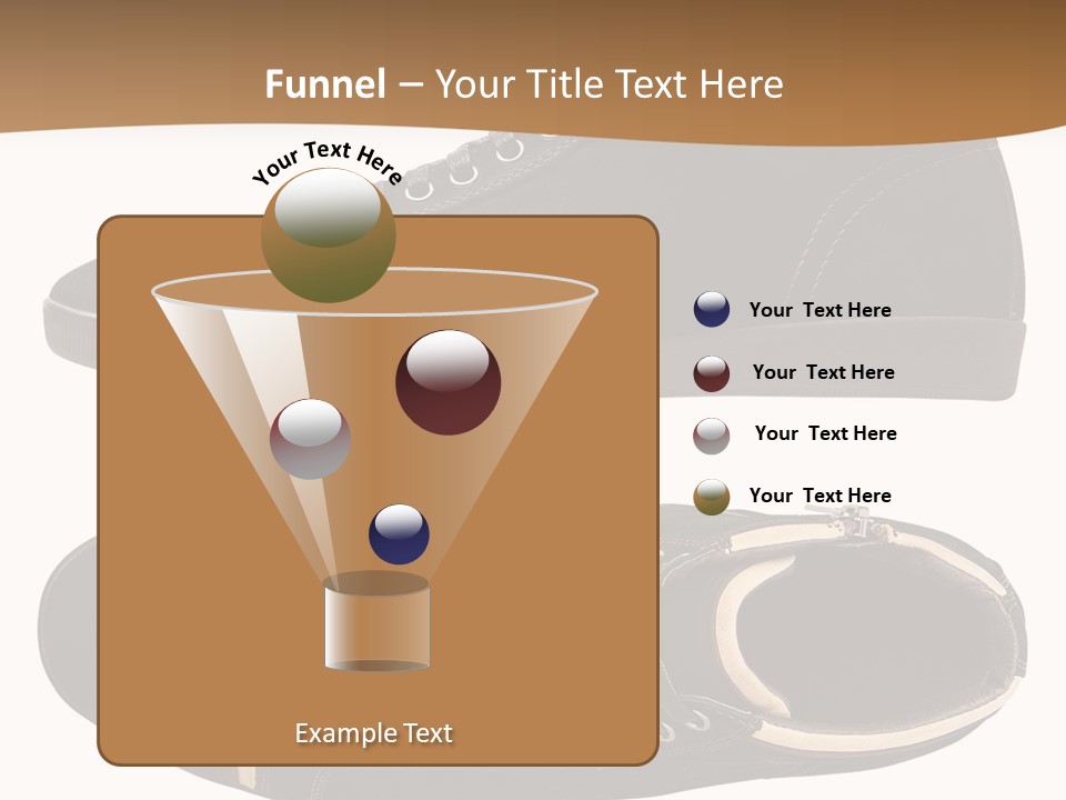 Closeup Trendy Colour PowerPoint Template