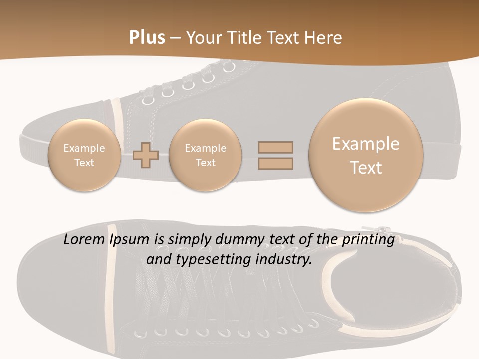 Closeup Trendy Colour PowerPoint Template