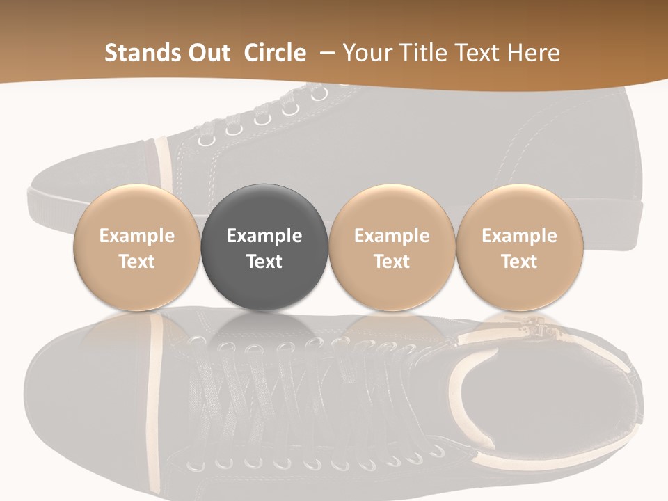 Closeup Trendy Colour PowerPoint Template