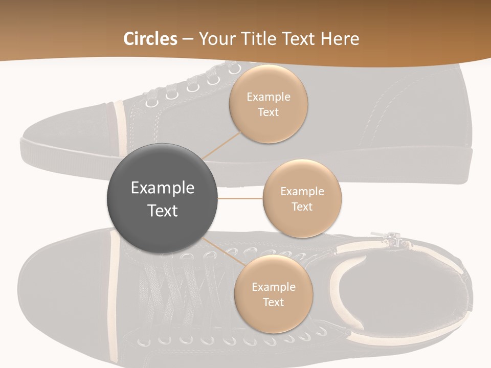 Closeup Trendy Colour PowerPoint Template