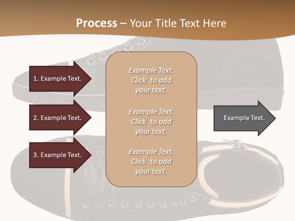 Closeup Trendy Colour PowerPoint Template