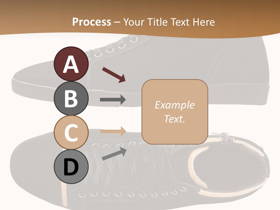Closeup Trendy Colour PowerPoint Template