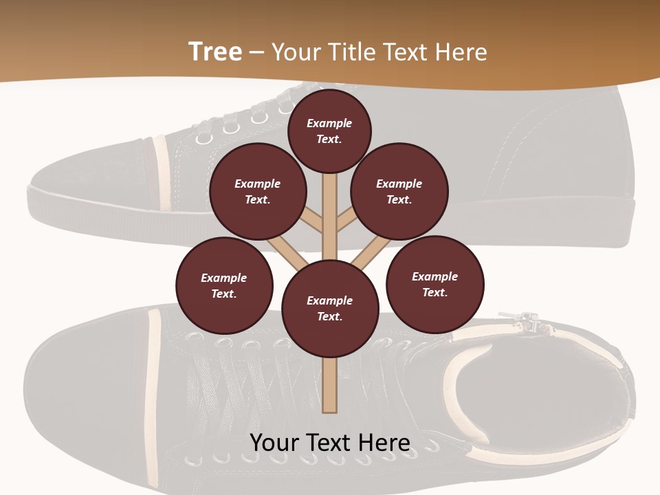 Closeup Trendy Colour PowerPoint Template