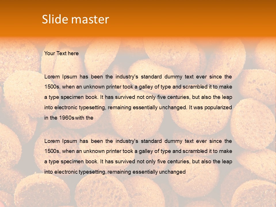 Tradition Sweets Santa PowerPoint Template