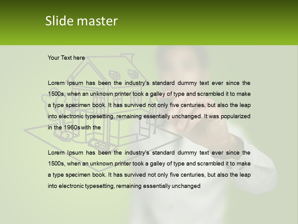 Offer Building Manicure PowerPoint Template