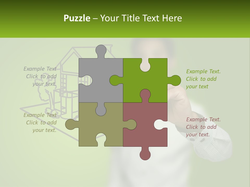 Offer Building Manicure PowerPoint Template