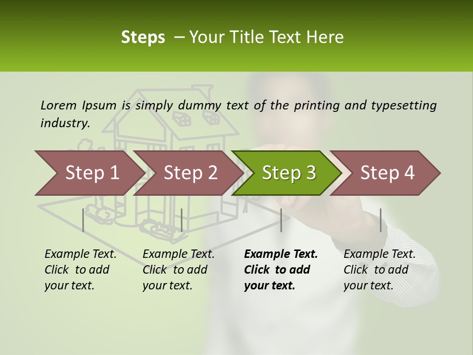 Offer Building Manicure PowerPoint Template