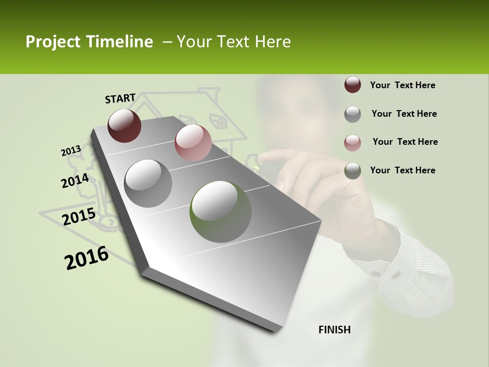 Offer Building Manicure PowerPoint Template