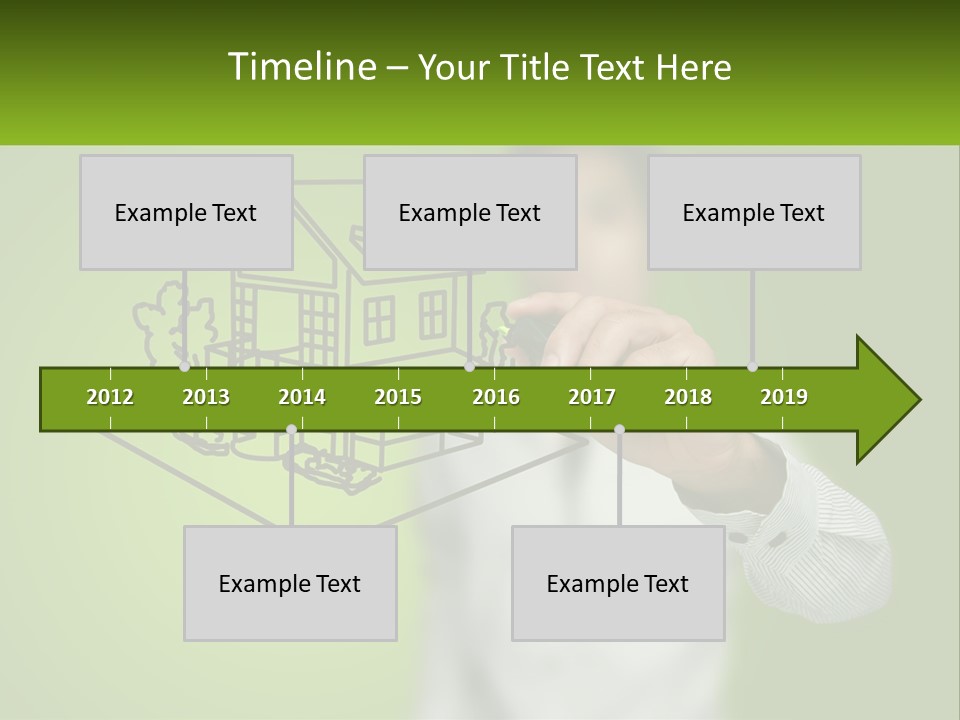 Offer Building Manicure PowerPoint Template
