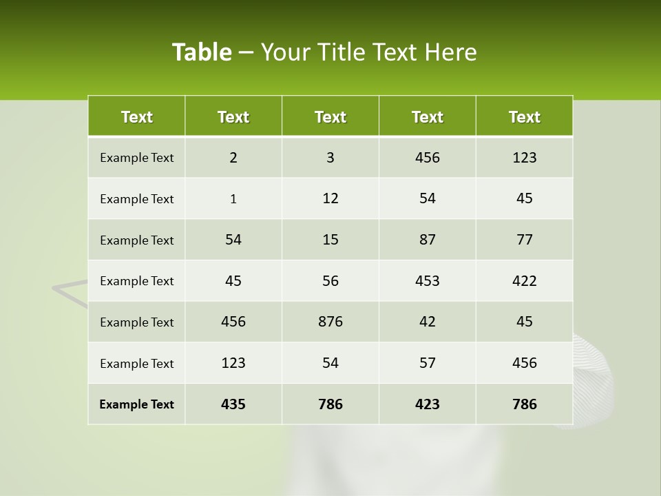 Offer Building Manicure PowerPoint Template
