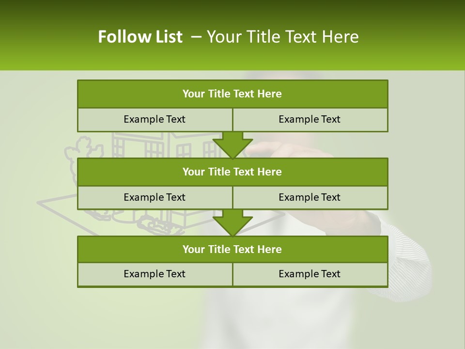 Offer Building Manicure PowerPoint Template