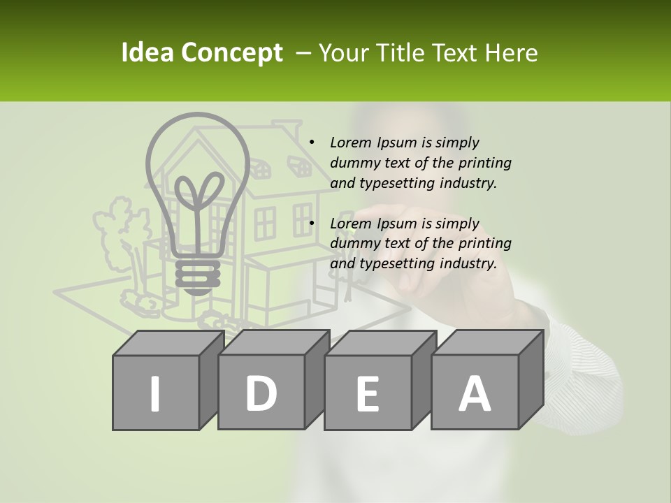 Offer Building Manicure PowerPoint Template