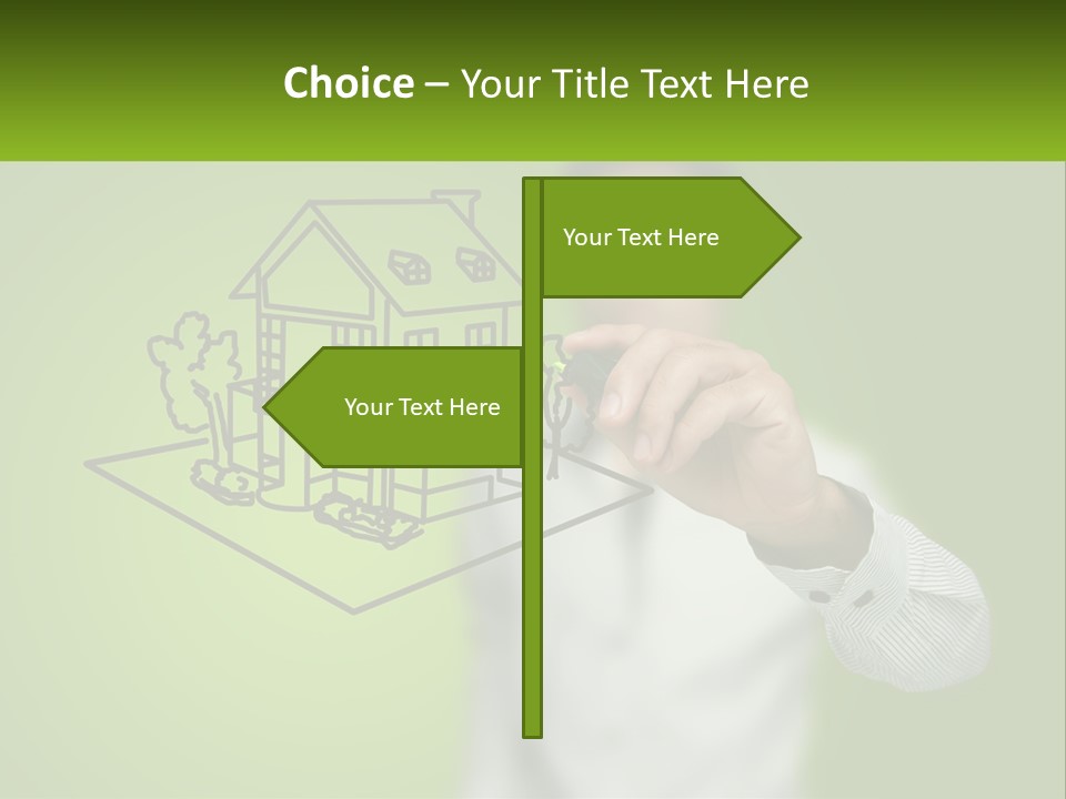 Offer Building Manicure PowerPoint Template