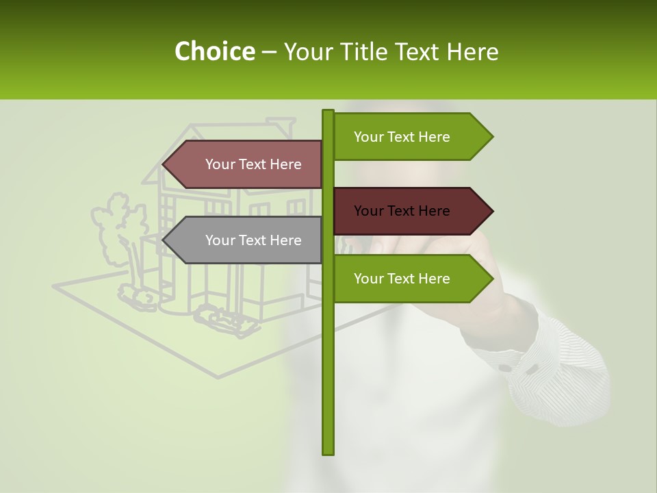 Offer Building Manicure PowerPoint Template