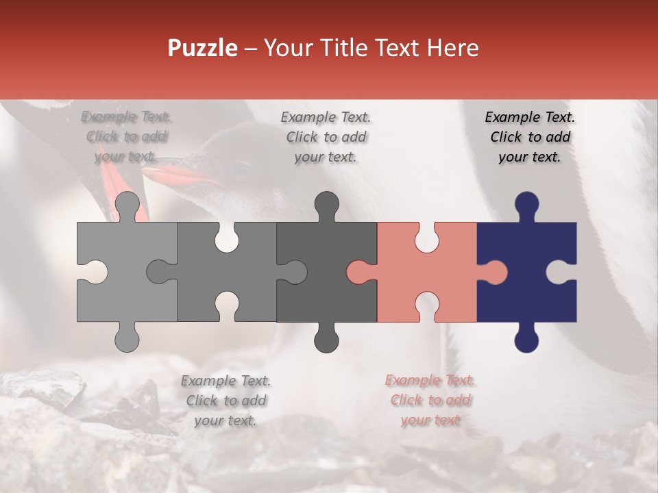 Black Young Help PowerPoint Template