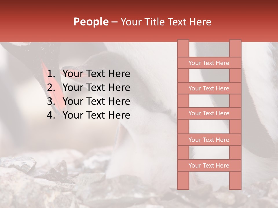 Black Young Help PowerPoint Template