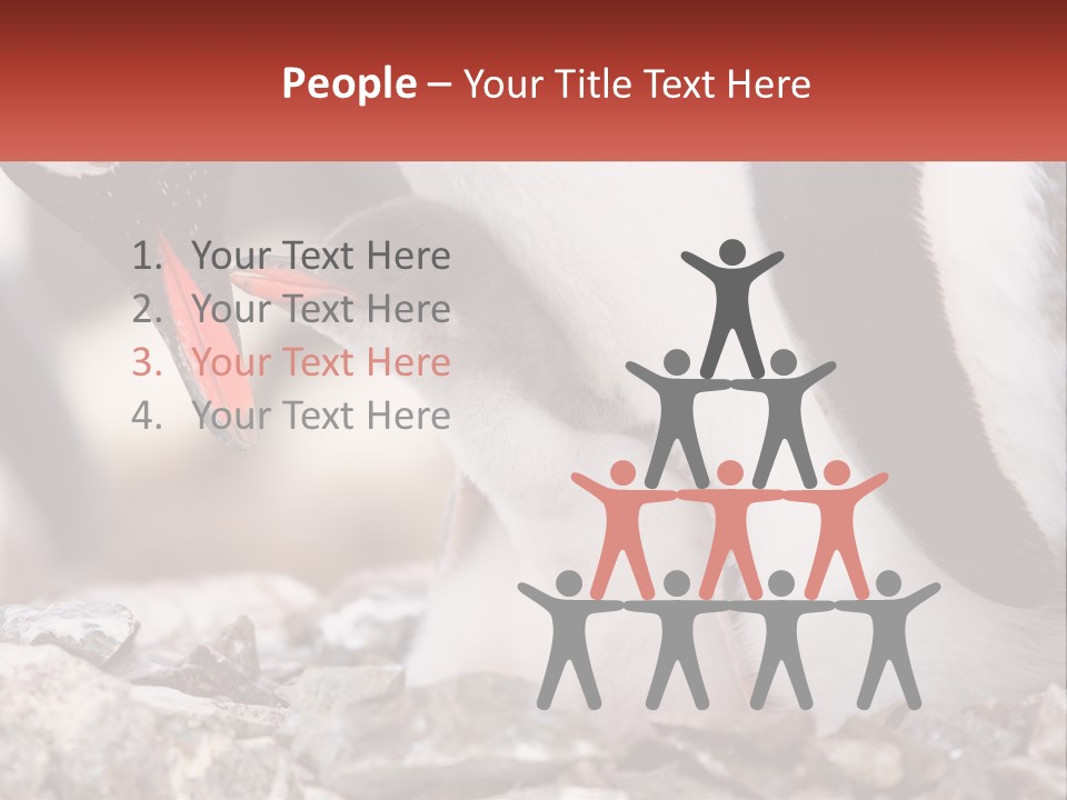 Black Young Help PowerPoint Template