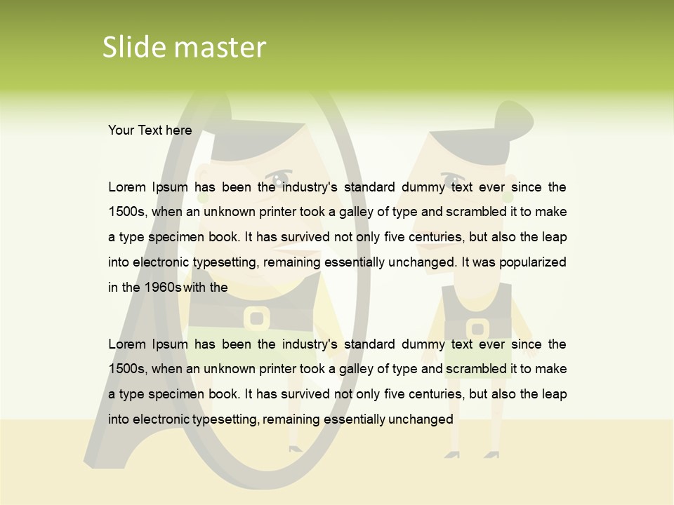 Weight Dysmorphic Nutrition PowerPoint Template